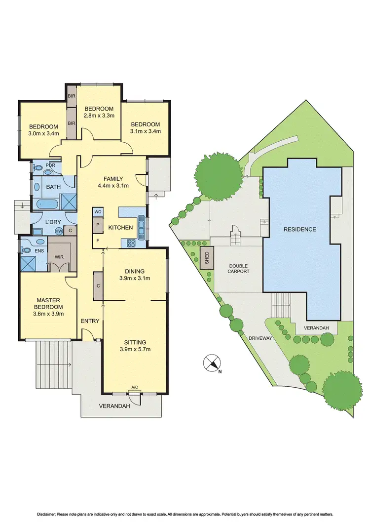 Floorplan of Homely house listing, 11 Tweedie Court, Box Hill North VIC 3129