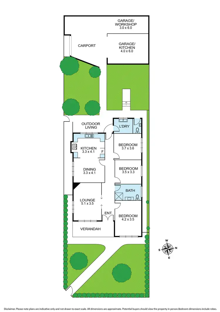Floorplan of Homely house listing, 105 St Georges Road, Northcote VIC 3070