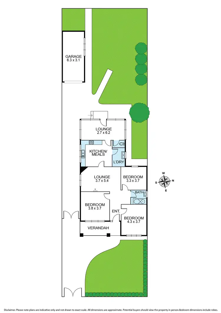 Floorplan of Homely house listing, 107 St Georges Road, Northcote VIC 3070