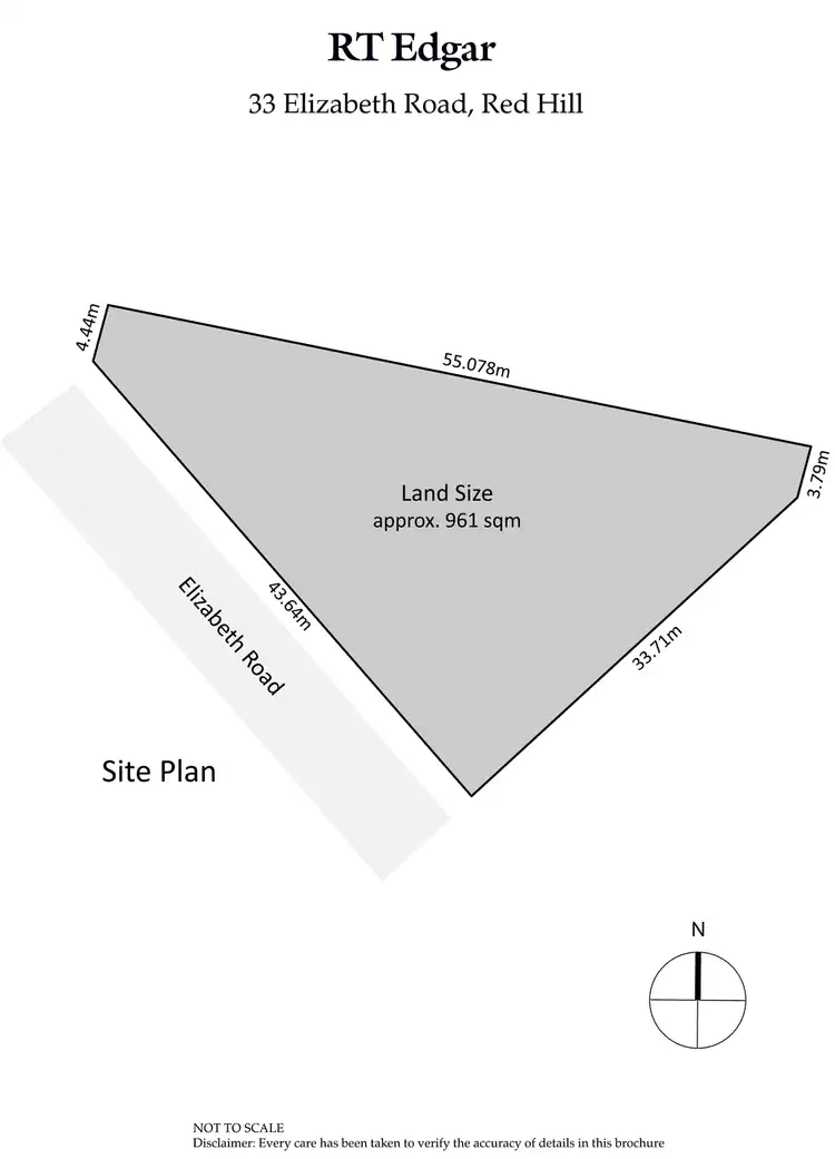 Floorplan of Homely land listing, 33 Elizabeth Road, Red Hill VIC 3937