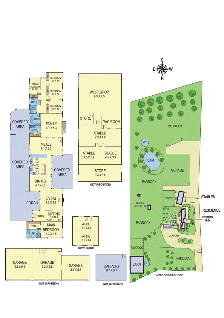 Floorplan of Homely rural property listing, 23 Lower Homestead Road, Wonga Park VIC 3115