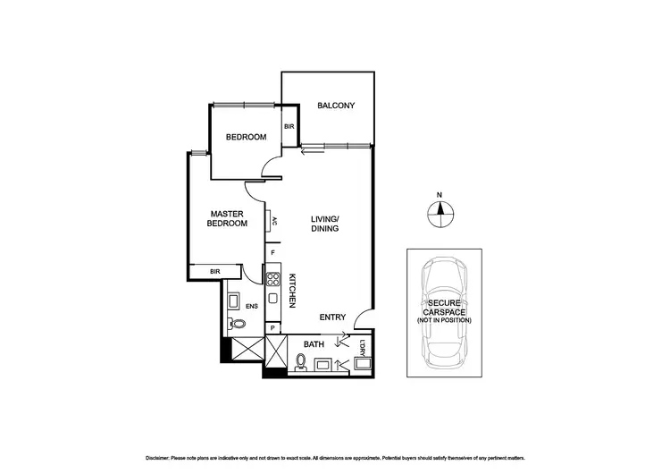 Floorplan of Homely apartment listing, 506/483 Glen Huntly Road, Elsternwick VIC 3185