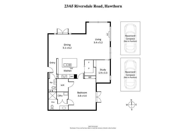 Floorplan of Homely apartment listing, 23/65-69 Riversdale Road, Hawthorn VIC 3122