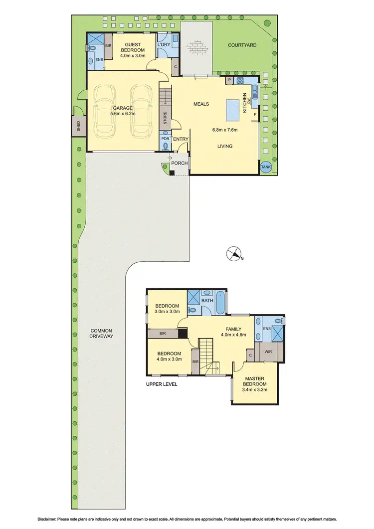 Floorplan of Homely townhouse listing, 2/12 Ernest Street, Blackburn VIC 3130