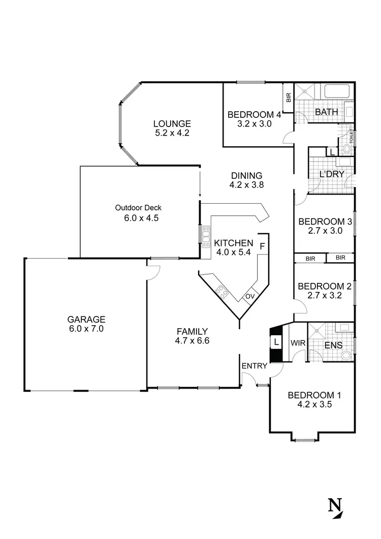 Floorplan of Homely house listing, 7 Almond Avenue, Wallan VIC 3756