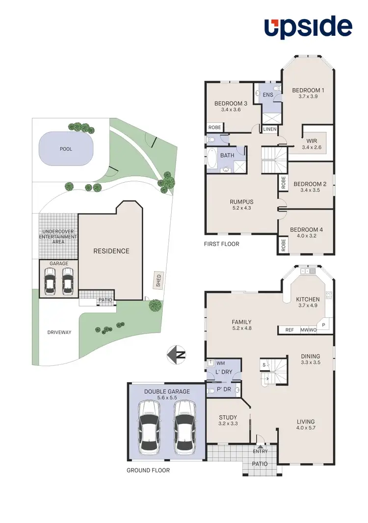 Floorplan of Homely house listing, 11 The Rivulet, Mount Annan NSW 2567
