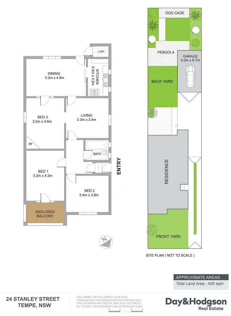 Floorplan of Homely house listing, 24 Stanley Street, Tempe NSW 2044
