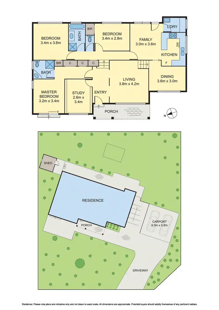 Floorplan of Homely house listing, 25 Wattleblossom Road, Warrandyte VIC 3113
