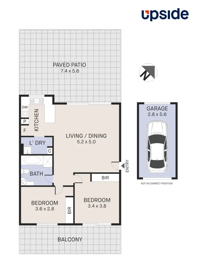 Floorplan of Homely apartment listing, 3/1 Hill Street, Marrickville NSW 2204