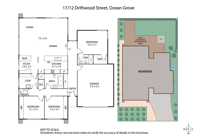 Floorplan of Homely house listing, 17/12 Driftwood Street, Ocean Grove VIC 3226