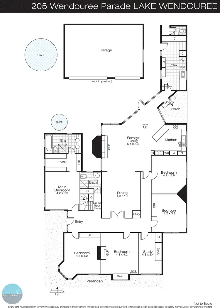 Floorplan of Homely house listing, 205 Wendouree Parade, Lake Wendouree VIC 3350