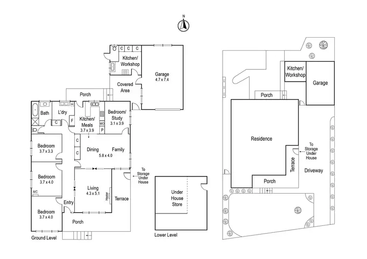Floorplan of Homely house listing, 5 Fyfe Drive, Templestowe Lower VIC 3107
