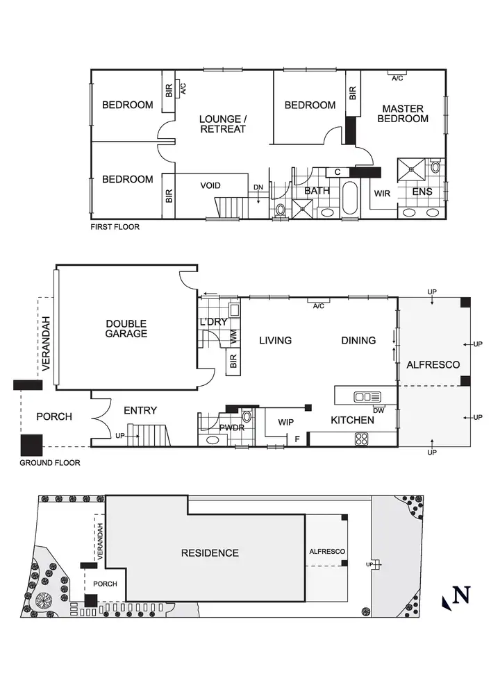 Floorplan of Homely house listing, 110 Elation Boulevard, Doreen VIC 3754
