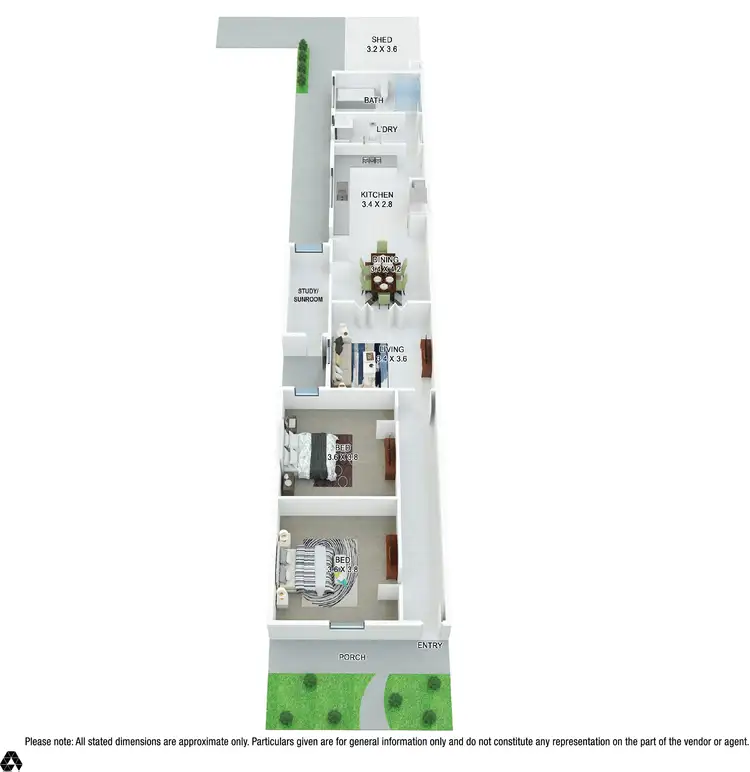 Floorplan of Homely house listing, 666 Queensberry Street, North Melbourne VIC 3051