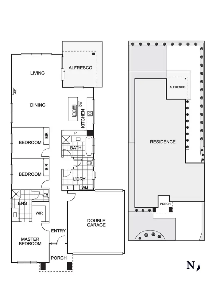 Floorplan of Homely house listing, 11 Mervyn Drive, Mernda VIC 3754