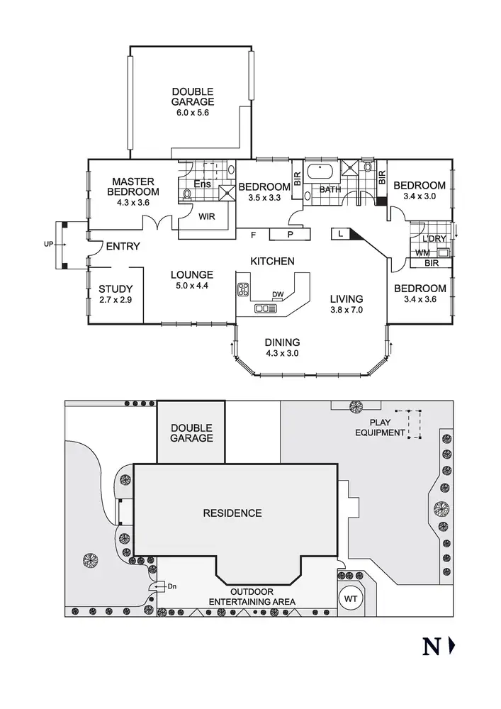 Floorplan of Homely house listing, 8 Mulberry Street, Doreen VIC 3754