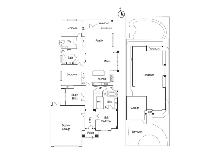 Floorplan of Homely house listing, 30 Black Street, Watsonia VIC 3087