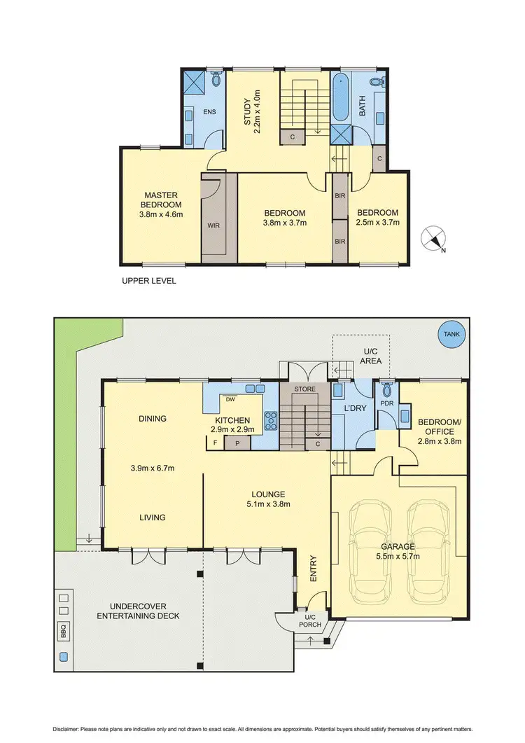 Floorplan of Homely townhouse listing, 40B Bryson Grove, Templestowe Lower VIC 3107