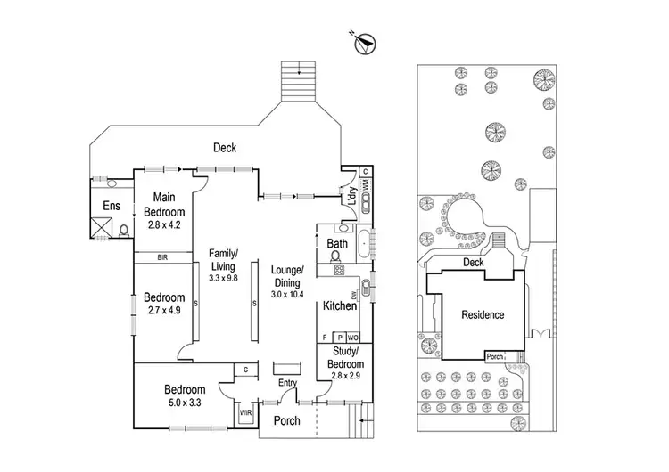 Floorplan of Homely house listing, 44 Jacka Street, Macleod VIC 3085