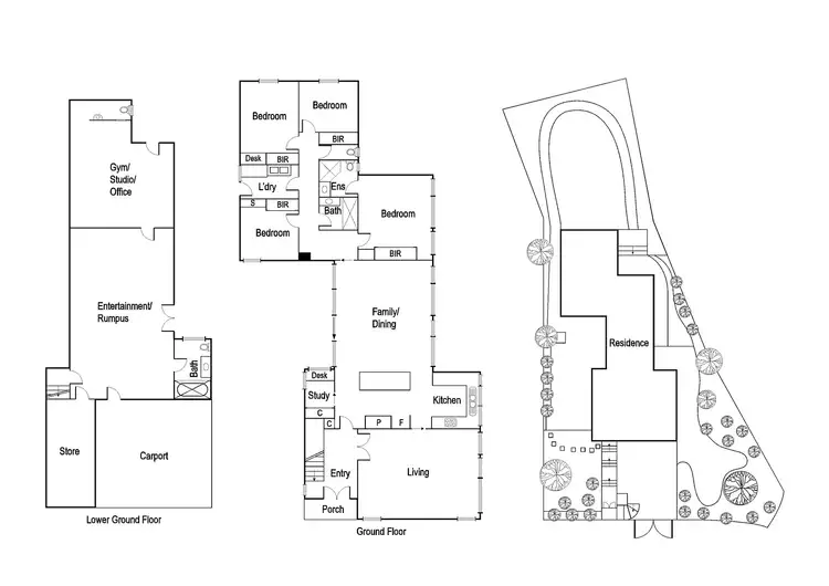 Floorplan of Homely house listing, 128 The Righi, Eaglemont VIC 3084
