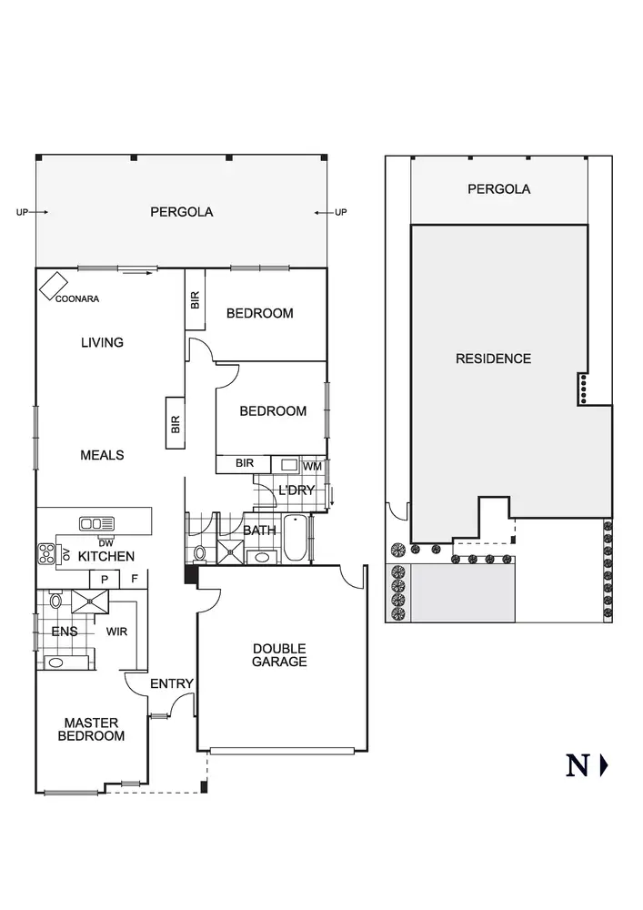 Floorplan of Homely house listing, 44 Sanctum  Circuit, Doreen VIC 3754