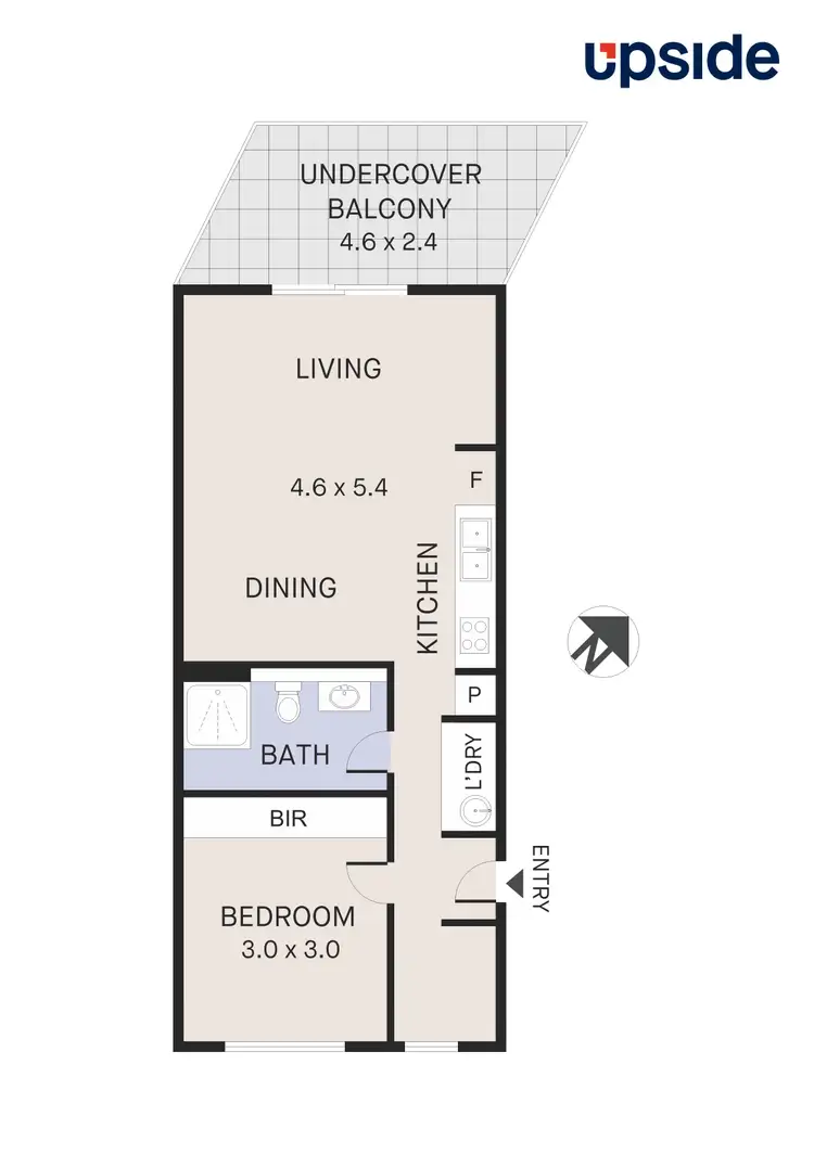 Floorplan of Homely unit listing, 307C/359 Illawarra Road, Marrickville NSW 2204