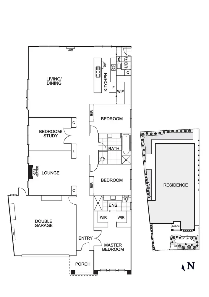 Floorplan of Homely house listing, 17 Lambrigg Place, Doreen VIC 3754
