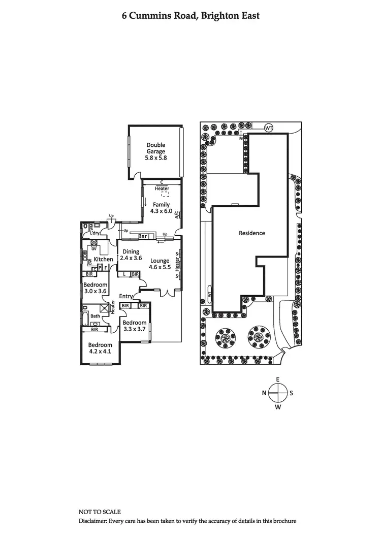 Floorplan of Homely house listing, 6 Cummins Road, Brighton East VIC 3187