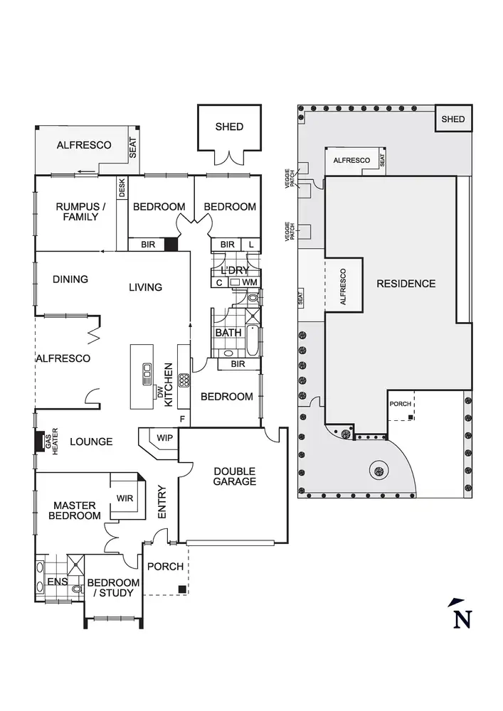 Floorplan of Homely house listing, 3 Kiora Avenue, Doreen VIC 3754