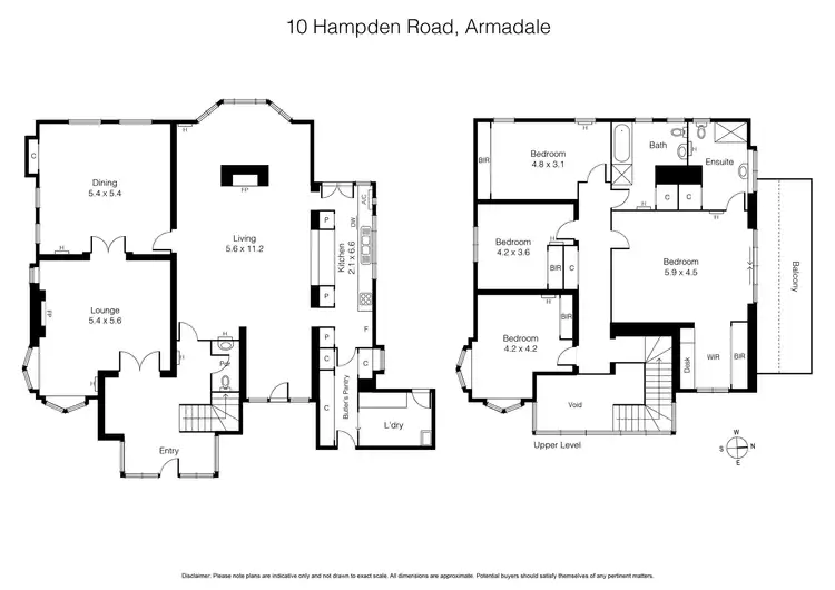 Floorplan of Homely house listing, 10 Hampden Road, Armadale VIC 3143
