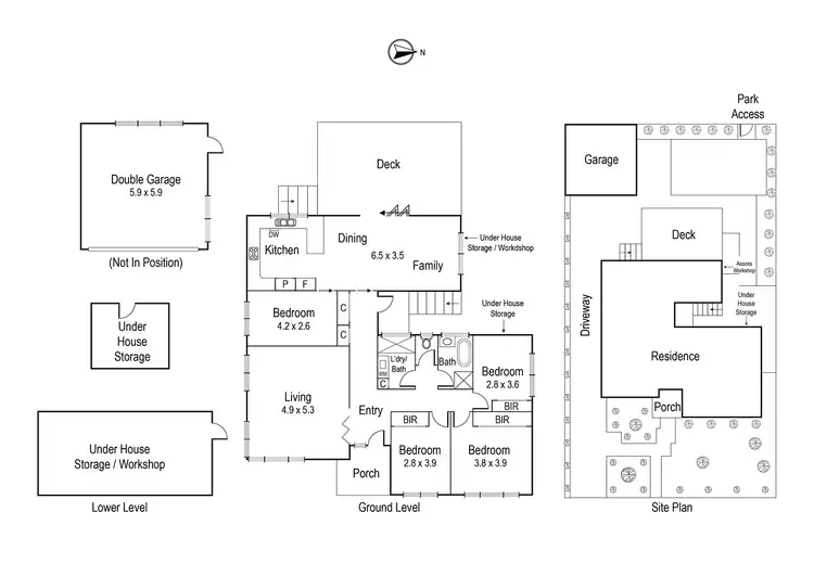 Floorplan of Homely house listing, 22 Somerset Drive, Viewbank VIC 3084