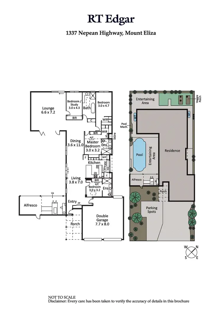 Floorplan of Homely house listing, 1337 Nepean Highway, Mount Eliza VIC 3930