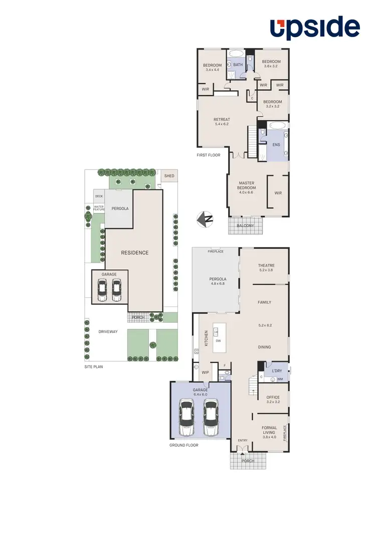 Floorplan of Homely house listing, 27 Vantage Boulevard, Craigieburn VIC 3064