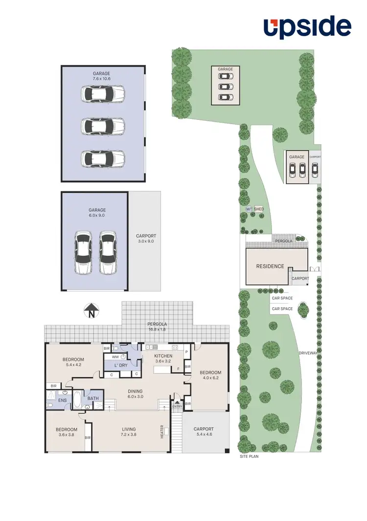 Floorplan of Homely house listing, 3 Emerald Lake Road, Emerald VIC 3782