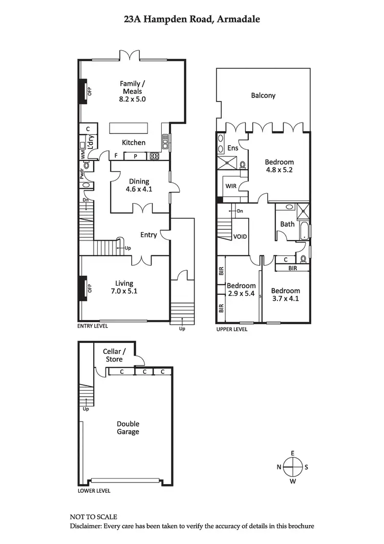 Floorplan of Homely house listing, 23A Hampden Road, Armadale VIC 3143