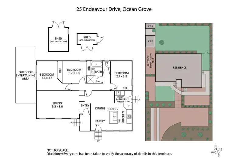 Floorplan of Homely house listing, 25 Endeavour Drive, Ocean Grove VIC 3226
