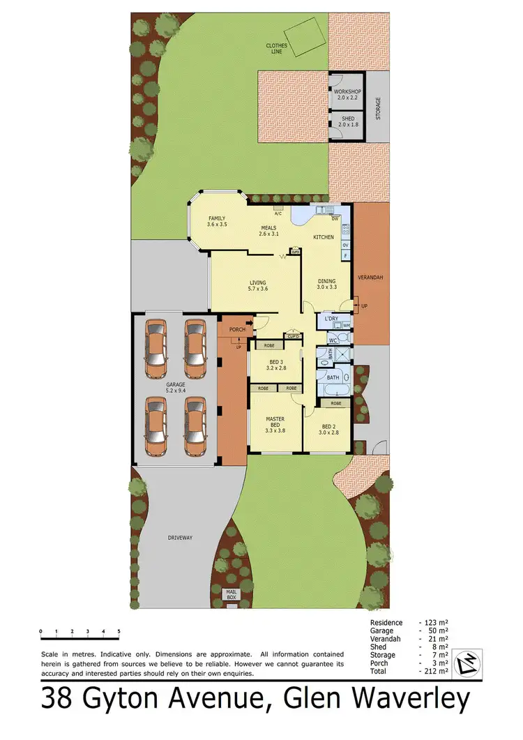 Floorplan of Homely house listing, 38 Gyton Avenue, Glen Waverley VIC 3150
