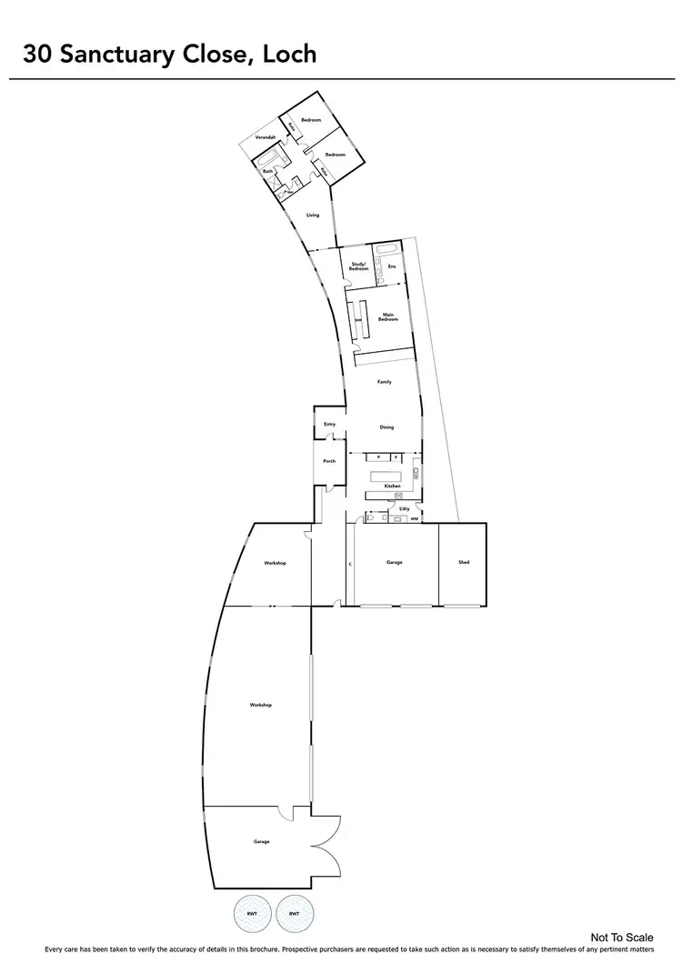 Floorplan of Homely rural property listing, 30 Sanctuary Close, Loch VIC 3945