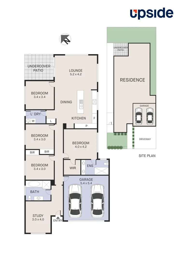 Floorplan of Homely house listing, 34 Jubilee Drive, Jordan Springs NSW 2747