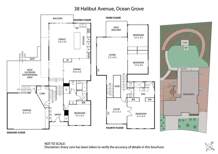 Floorplan of Homely house listing, 38 Halibut Avenue, Ocean Grove VIC 3226