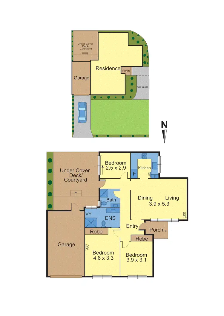 Floorplan of Homely unit listing, 2/772 Whitehorse Road, Mont Albert VIC 3127