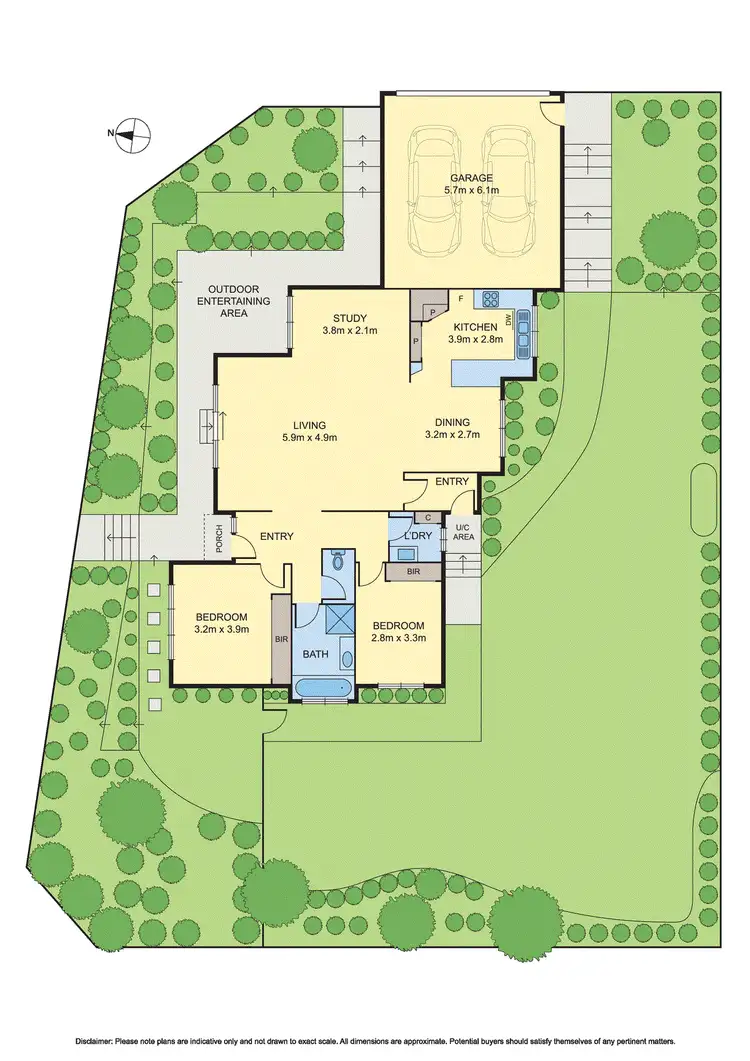 Floorplan of Homely house listing, 51 Alandale Road, Blackburn VIC 3130