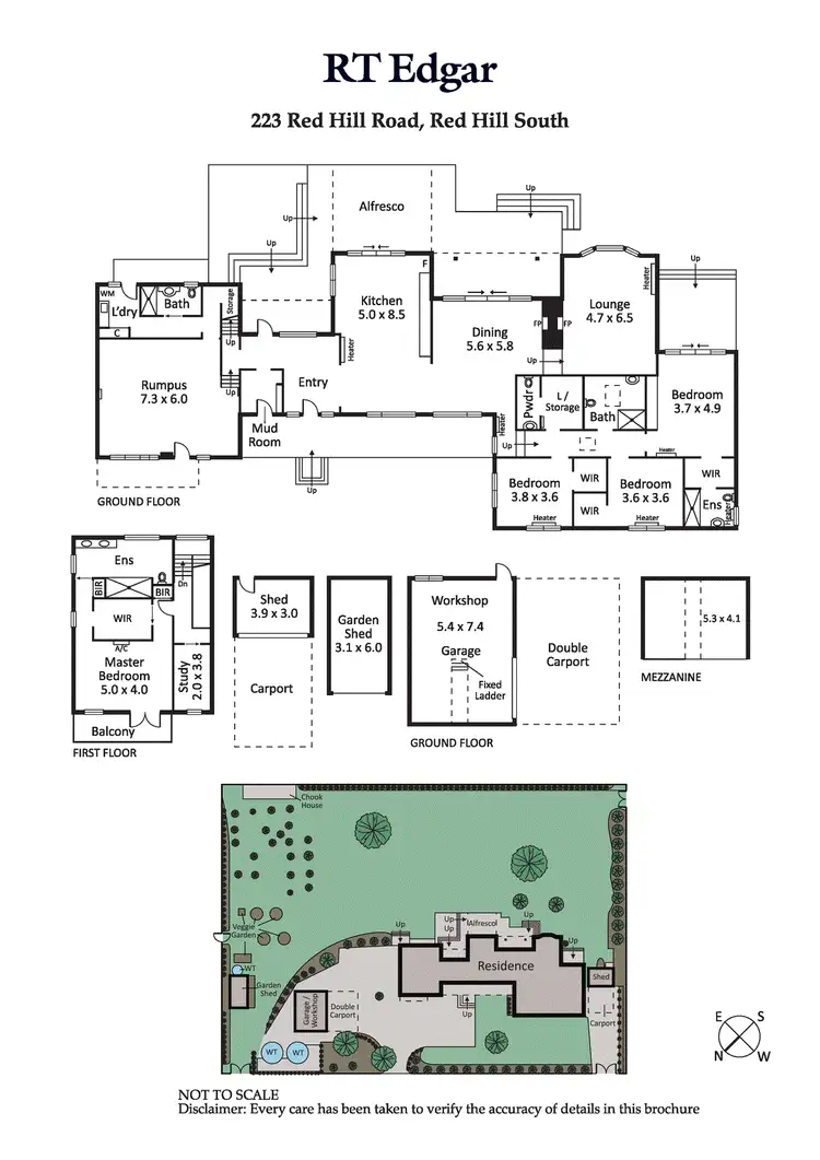 Floorplan of Homely house listing, 223 Red Hill Road, Red Hill South VIC 3937