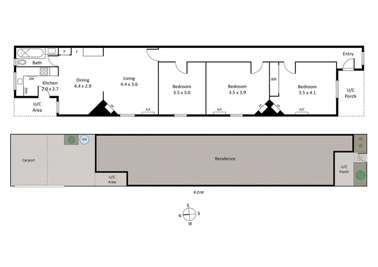 Floorplan of Homely house listing, 193 Page Street, Middle Park VIC 3206