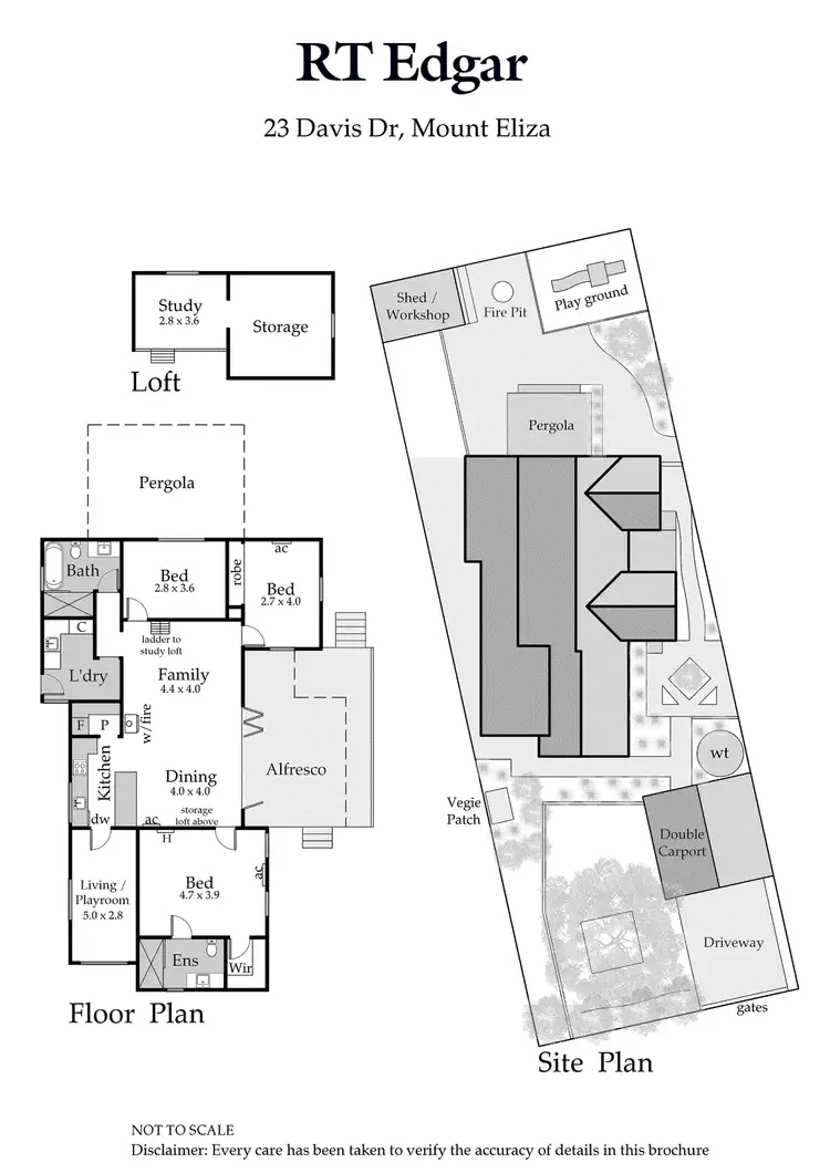 Floorplan of Homely house listing, 23 Davis Drive, Mount Eliza VIC 3930