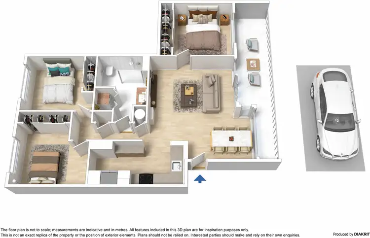 Floorplan of Homely apartment listing, 5/18 Courtney Street, North Melbourne VIC 3051