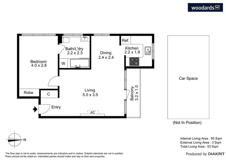 Floorplan of Homely apartment listing, 7/127 Riversdale Road, Hawthorn VIC 3122