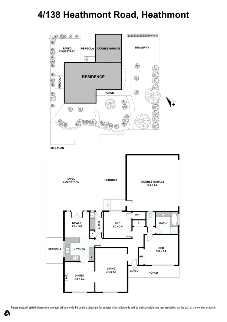 Floorplan of Homely unit listing, 4/138 Heathmont  Road, Heathmont VIC 3135