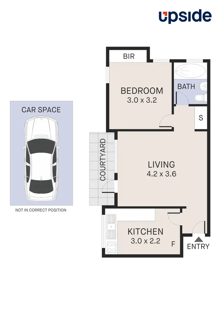 Floorplan of Homely apartment listing, 3/121 Gillies Street, Fairfield VIC 3078
