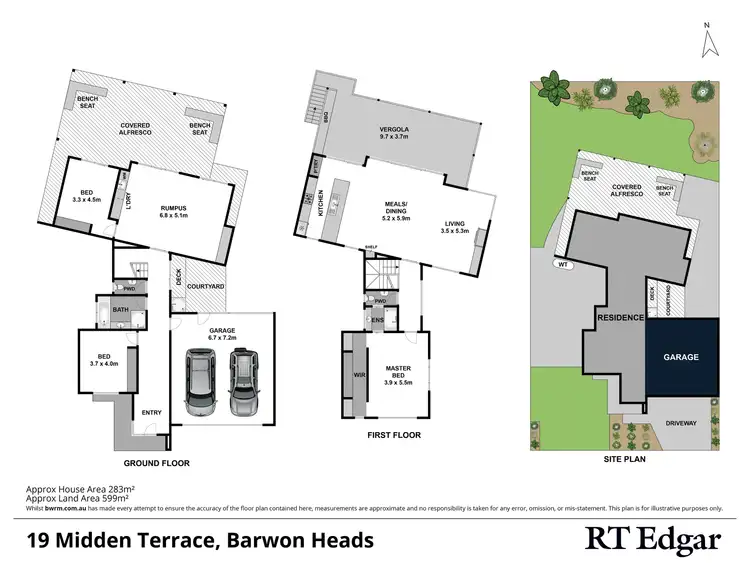 Floorplan of Homely house listing, 19 Midden Terrace, Barwon Heads VIC 3227
